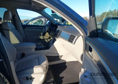 2021 Volkswagen Atlas 3.6L V6 Sel Premium R-Line from USA, damaged, VIN 1V2FR2CA8MC552686